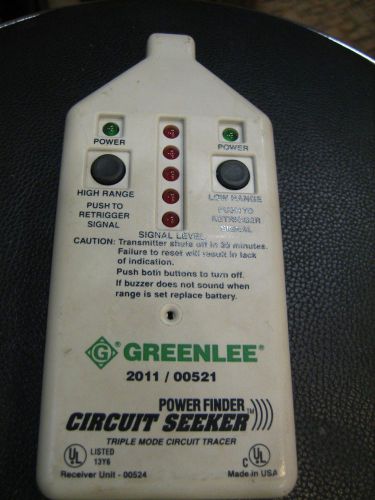 Greenlee Power Finder Circuit Seeker