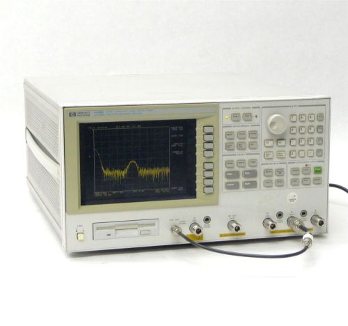 Hp agilent 4396b 100khz-1.8ghz rf digital network spectrum impedance analyzer for sale