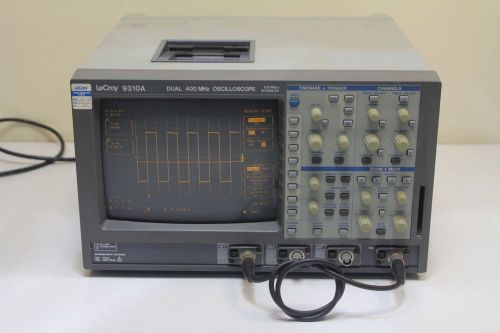 Lecroy 9310a dual 400mhz 2-channel oscilloscope (sr:9310 5960) for sale