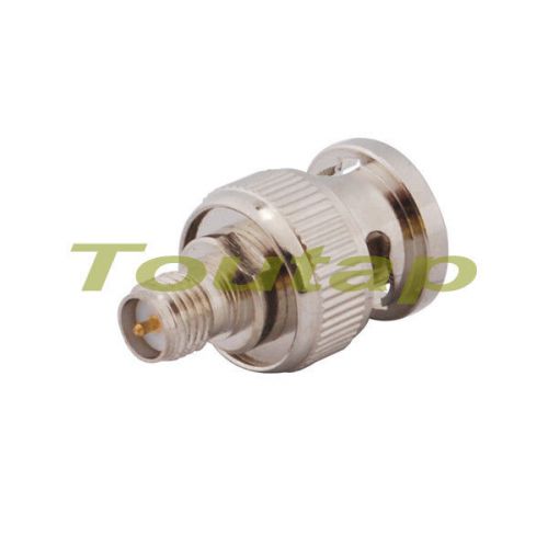 Sma-bnc adapter rp-sma jack female to rp-bnc plug male straight rf coax adapter for sale