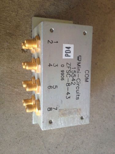 MINI CIRCUITS ZFSC-8-43 RF Power Splitter Combiner 15542