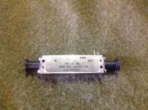 MITEQ AMF-6B-180260-75 Amplifier 18-26 gHz