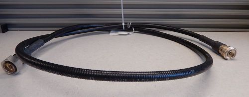 Heavy duty 1/2&#034; rf cable din 7/16 (m - f) 6&#039; 1174 for sale
