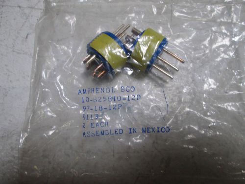 AMPHENOL 97-18-12P SOLDER TYPE INSERT *NEW IN A FACTORY BAG*