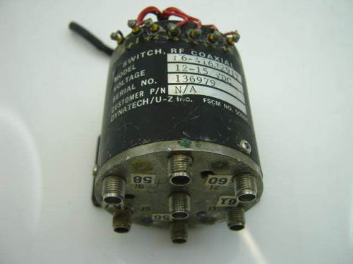 DYNATECH Microwave 7-way Coaxial Switch RF SMA Connectors