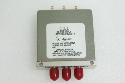 HP Agilent 33311-60046 Switch 3-port SMA 15 Volt