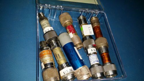 Attenuators &amp; crystal detector, filter super cheap!! assortment qty 9 for sale