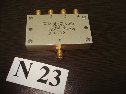Mini-Circuits 15542 ZCSC-4-1W 0 0102
