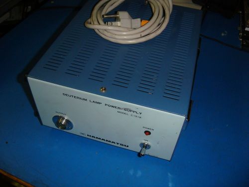 Hamamatsu Deuterium HTV-C1518 Lamp Power Supply C1518  *Qt31
