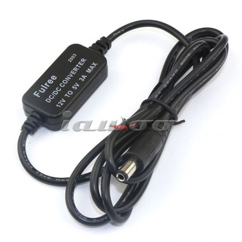 Buck 8-22v 12v to 5v dc converters power cable electrica plug adapter 5.5x2.5mm for sale