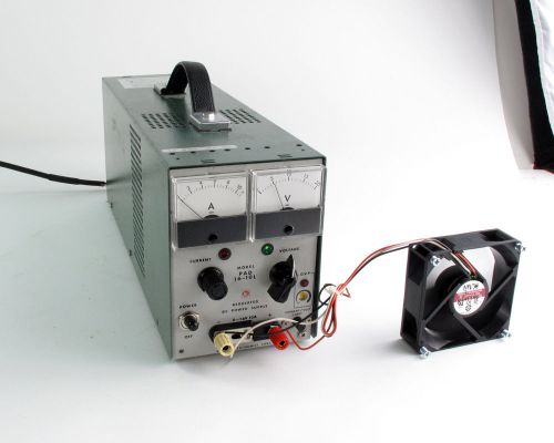 Kikusi PAD 16-10L Regulated DC Power Supply w/ Analog Volt/Amp Metering