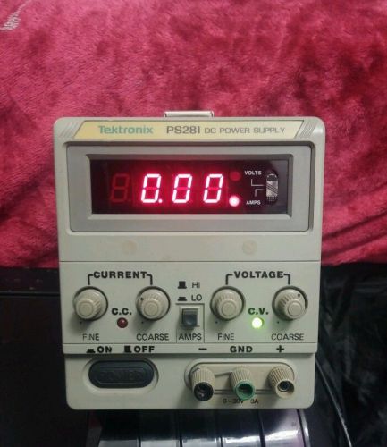 Tektronix PS281 DC Power Supply 30V / 3A ++