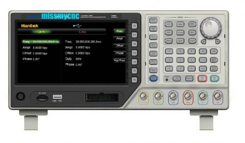 2ch 10mhz250msa/s function signal arb. waveform generator usb7&#034;tftlcd hdg2012b(a for sale