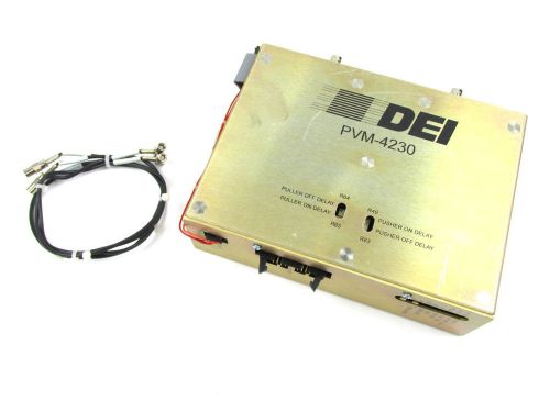 DEI Directed Energy Inc. PVM-4230 Pulse Generator Module with Trigger Cables