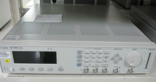 HP/Agilent 81104A Pulse Pattern Generator, 80 MHz with 81105A 2ea