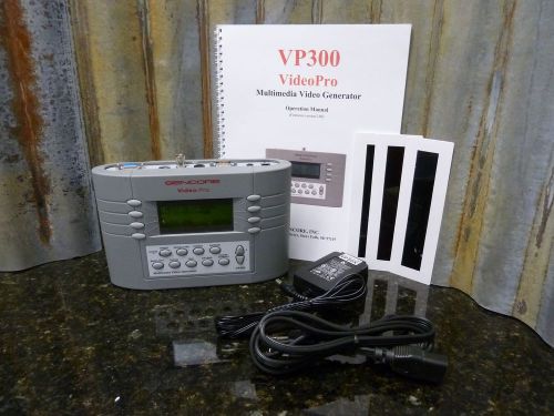 Sencore VP300 Video Pro Multimedia Signal Generator Fast Free Shipping Included