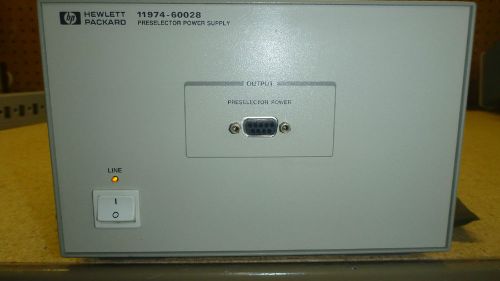 Hp/agilent 11974-60028 25w 50v 0.6a dc preselector power supply for sale