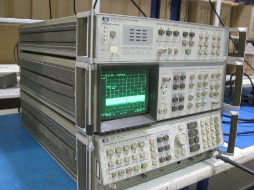 Agilent 8568B 100Hz to 1.5GHz Spectrum Analyzer w/ 85650A Quasi-Peak Adapter