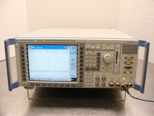 Rohde &amp; Schwarz CMU200 1100.0008.02 Radio Communication Tester Spectrum Analyzer