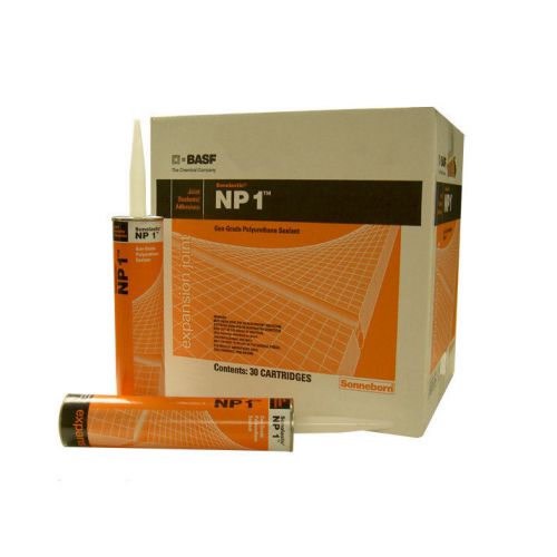 (pack of 6) basf sonolastic np1 high performance polyurethane sealant --white for sale
