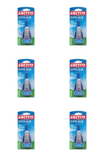 HENKEL 234790 Loctite Super Glue Gel Control  (6 Pack)