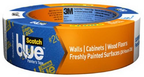 3m scotchblue 1.41&#034;x60yd painters masking tape for delicate surfaces 2080el-36n for sale