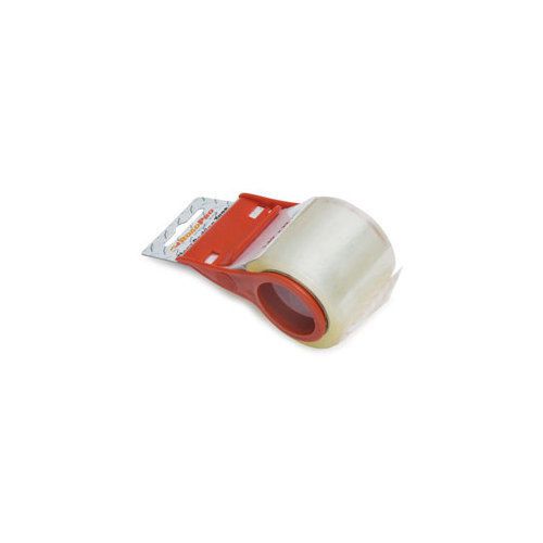 ROADPRO RPTD-1001 1.89 x 22 Yards Clear Packing Tape with Dispenser