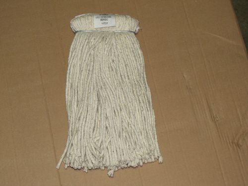 12-mop heads 24 oz. threaded connector 4 ply cotton cut end for sale