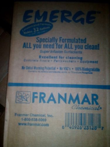 Franmar - Emerge cement cleaner - GREEN 1 Gallon Concentrate makes 32 gallons