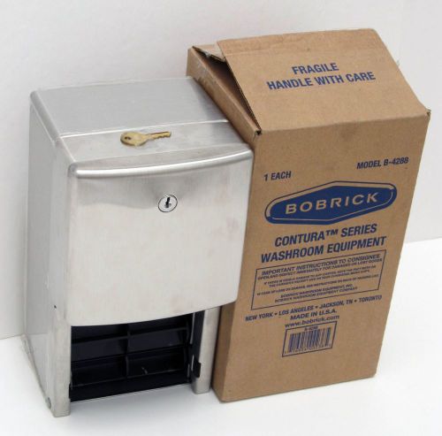 Bobrick b-4288 surface mounted multi-roll toilet tissue dispenser new for sale