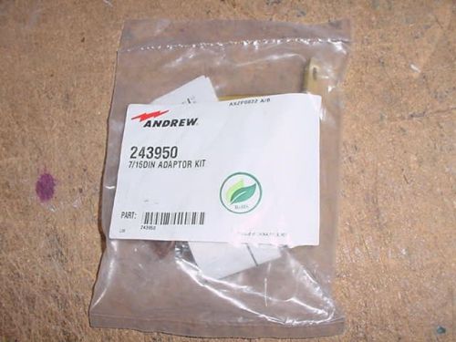New Unopened Package Andrew 243950  7/16 DIN Adaptor Kit.
