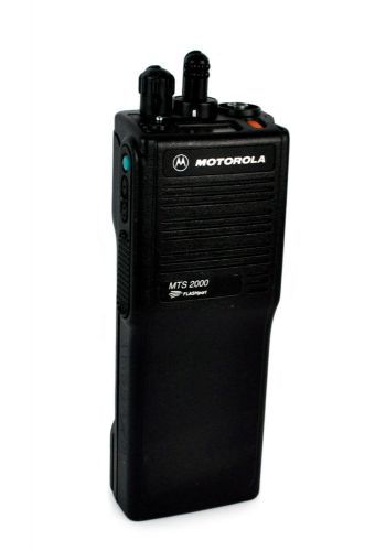 Motorola MTS2000 Model I Radio 136Mhz w/Battery &amp; Clip [Model # H01KDD9PW1BN]