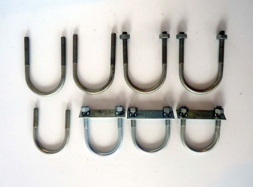 8 vintage clamps / u-bolts:  chicago no. 13 ++ for sale