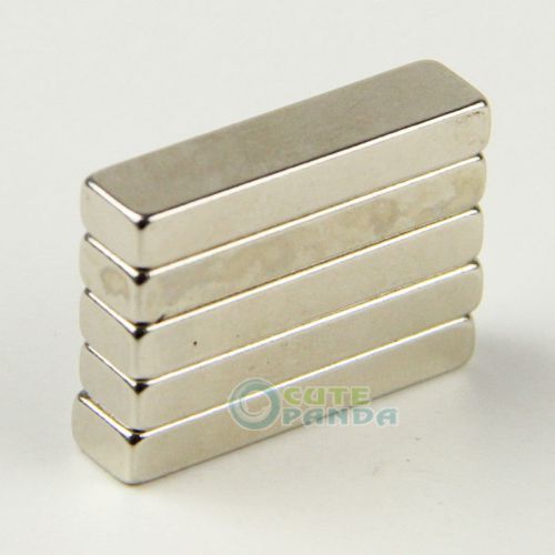 Lots 10pcs Super Strong Block Cuboid Magnets Rare Earth Neodymium 20 x 5 x 3 mm
