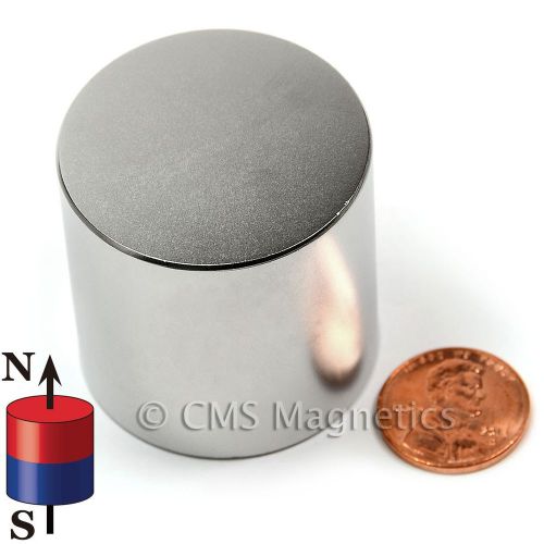 N45 Dia 1.5x1.5&#034; Neodymium Magnets NdFeB Rare Earth Magnet Super Strong Lot 1