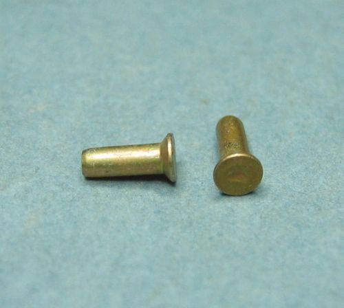 500 - pieces 1/16&#034; x 3/16&#034; plated steel rivet for sale