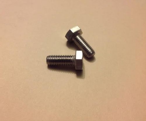 M8 - 1.25 x 20 mm stainless steel (a2-70) metric hex head bolt - 2 pieces for sale