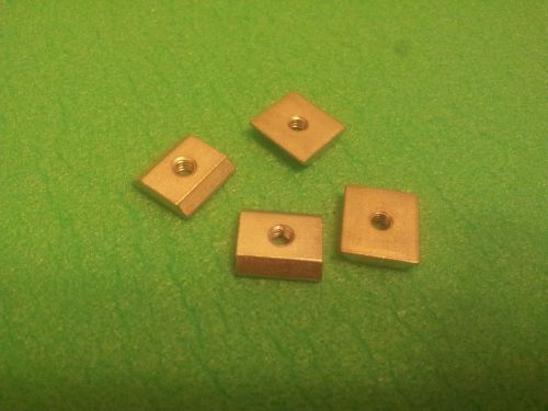 set of 4 T-Nuts M4 for aluminum profile systems