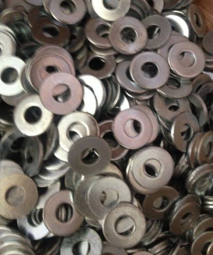 (5LBS) 1/4 USS Flat Washers - Zinc over 700 pieces