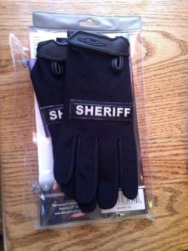 SHERIFF Damascus Gloves MX-10R Nexstar I Lightweight Duty / Search Glove Black L