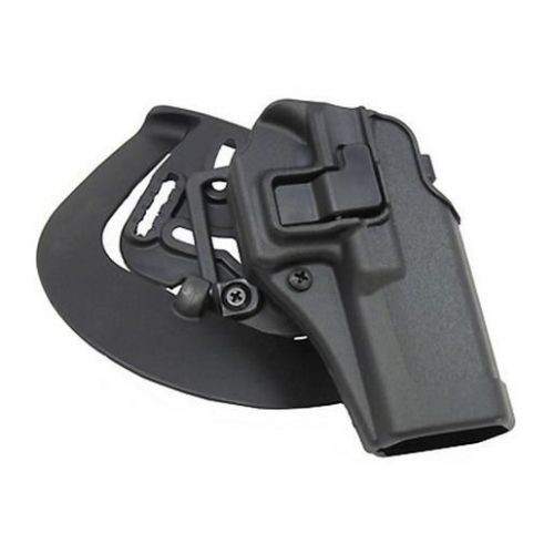 Blackhawk 410500bk-r cf holster w/&amp; paddle serpa rh black glock 17/22 for sale