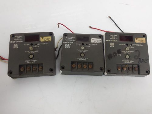 Lot of 3 heat-timer spc250t / spc250 digi-span single set point control. spc for sale