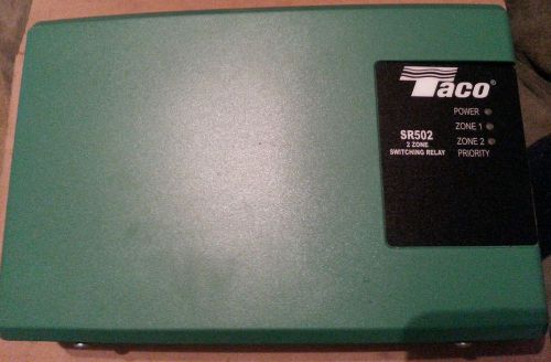 Taco sr502-4 switching relay - 2 zone for sale