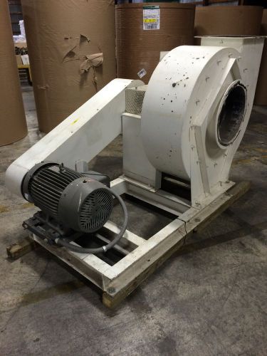 40 hp internat&#039;l industrial fan centrifugal blower fan/chopper material handling for sale