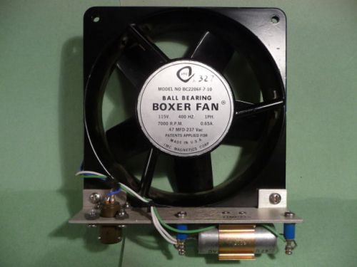 IMC BOXER FAN TUBEAXIAL MODEL BC2206F-7-10 7000 RPM 115V 400 HZ 4140-00-525-9214