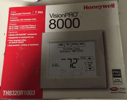 Honeywell vision pro 8000 th8320r1003 new for sale