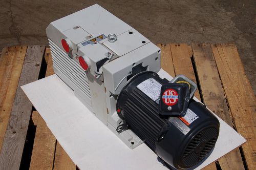 New condition leybold d65b trivac rotary vane dual stage mechanical vacuum pump for sale