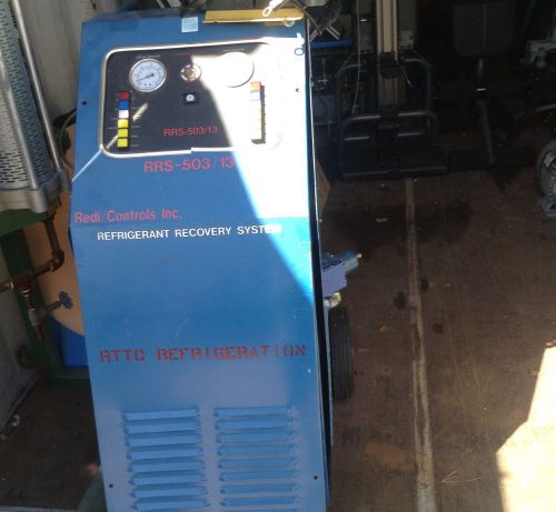 refrigerant recovery Redi/Controls RSS-503/13