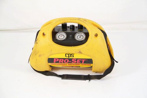 Cps cr700 pro set cyclone oil less recovery machine for sale