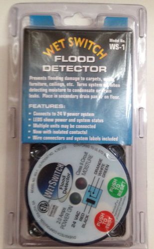 WET SWITCH FLOOD DETECTOR MODEL NO.WS-1        NEW!!